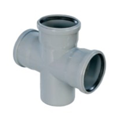 PP DOUBLE T-PIPE 87.5