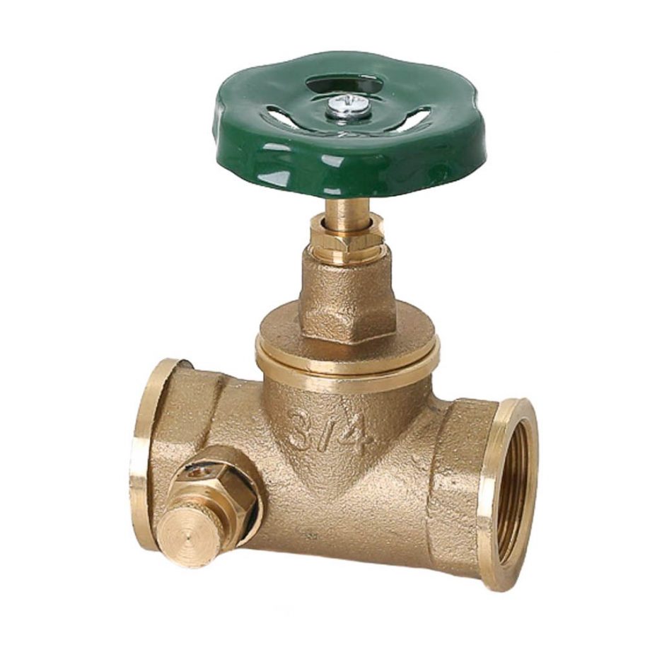 VALVE WHEEL WITH DISCHARGE