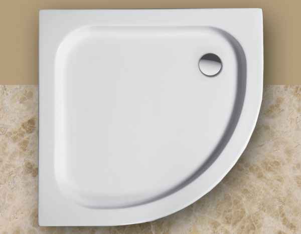 SEMI-CIRCULAR SHOWER TUB