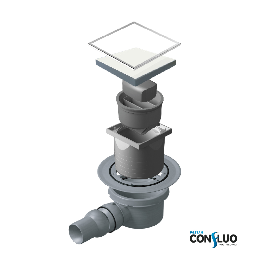 CONFLUE  SLIVNIK DRY1 BELO STAKLO