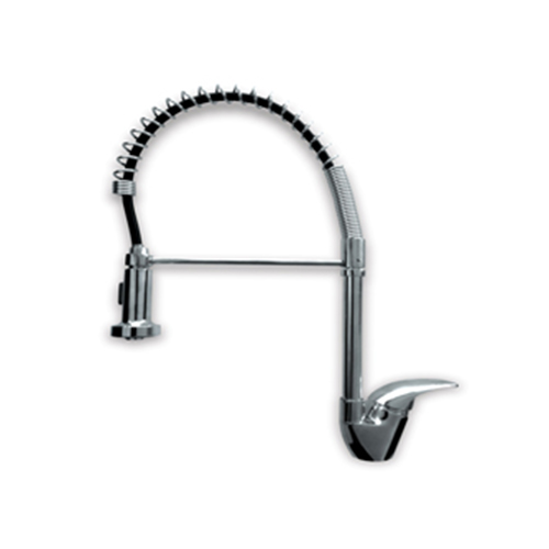 BATTERY FOR SINK WITH MOBILE SHOWER - TWO PIPES 183001