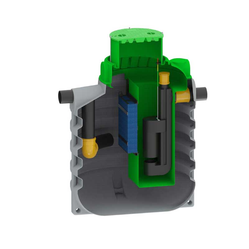 Oil separator Rooil - class I with filter