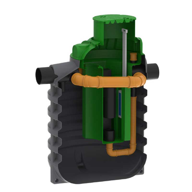 Separator ulja Rooil - obilazni vod 20% sa filtrom