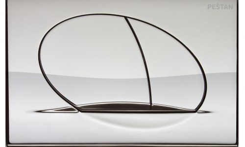 PLAY BUTTON CHROME SHINY FLUENT