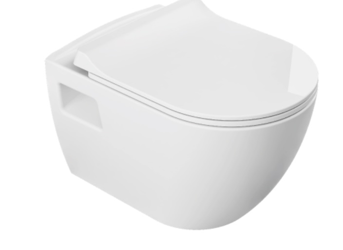 CONSOLE TOILET SOLJA VIBA RIMLESS VISIBLE FLUSH