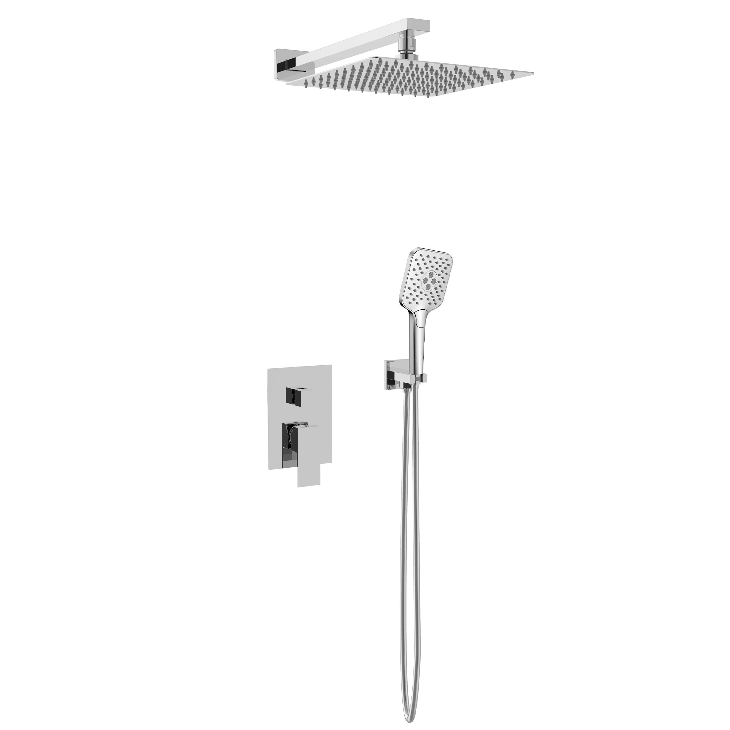 BUILT-IN SHOWER QIW CHROME FLUENTA