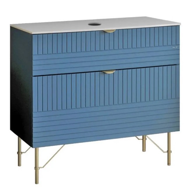 CABINET LOWER PART LINE COMPACT 90 BLUE